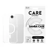 PanzerGlass CARE™ by ® Samba Case permatomas su baltu Qi suderinamas iPhone 17e | 16e