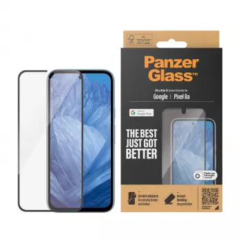 PanzerGlass® ekrano apsauga „Google Pixel 8a“ | Itin platus pritaikymas