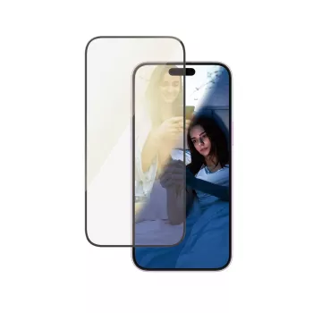 PanzerGlass ® EyeCARE™ ekrano apsauga iPhone 16 Plus | 15 Plus | Itin platus pritaikymas