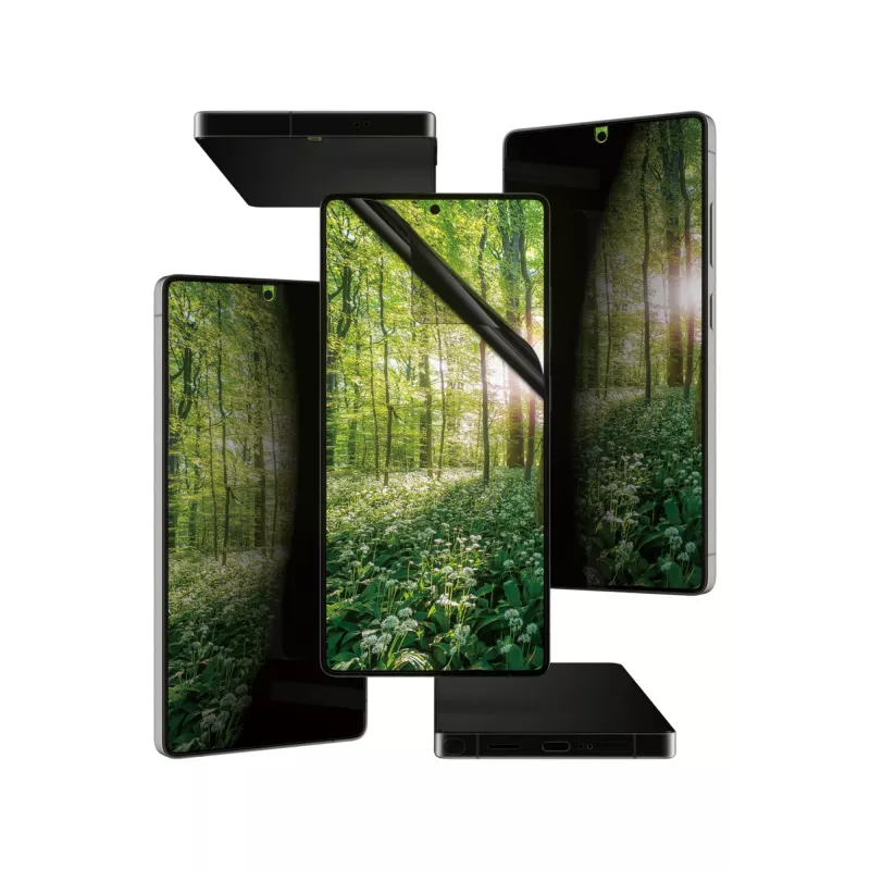 PanzerGlass ® ECO MATRIX 4 krypčių privatumo ekrano apsauga Samsung Galaxy S25 Ultra | Itin platus pritaikymas