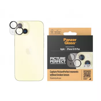 PanzerGlass ® PicturePerfect kameros objektyvo apsauga iPhone 15 | 15 Plus
