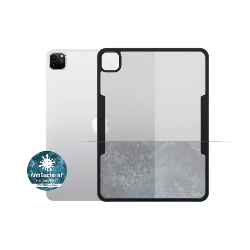 PanzerGlass ® ClearCase™ iPad Pro 11″ (2018, 2020-2022), Dangtelis, Apple, Apple - iPad Pro 11″, 27,9 cm (11 colių), Juoda