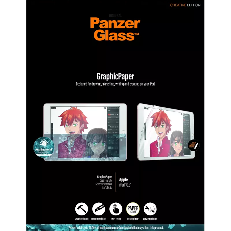 PanzerGlass ® GraphicPaper® Ekrano apsauga iPad 10.2″ (2019-2021)