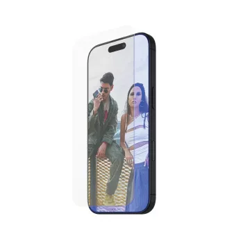PanzerGlass SAFE. by ® Anti-Blue Light Screen Protector iPhone 16 Plus | 15 Plus | Ultra-Wide Fit