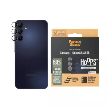 PanzerGlass ® Hoops® kameros objektyvo apsauga permatoma Samsung Galaxy A16 | A16 5G