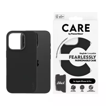 PanzerGlass CARE™ by ® Dėklas Juoda su MagSafe iPhone 16 Pro