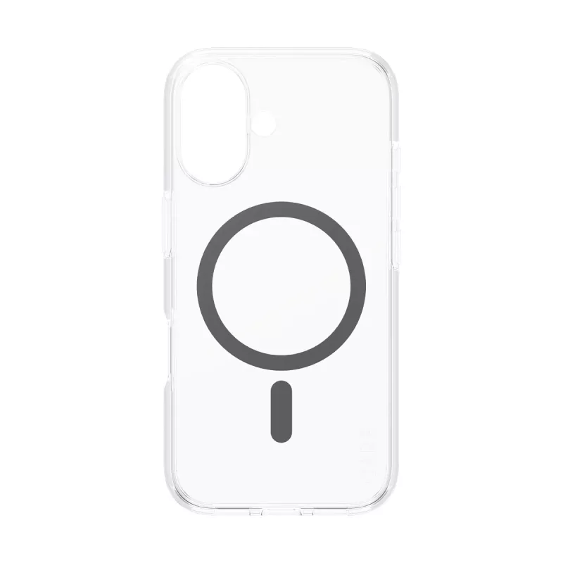 PanzerGlass CARE™ by ® Urban Combat dėklas permatomas su juoda MagSafe, skirtas iPhone 16
