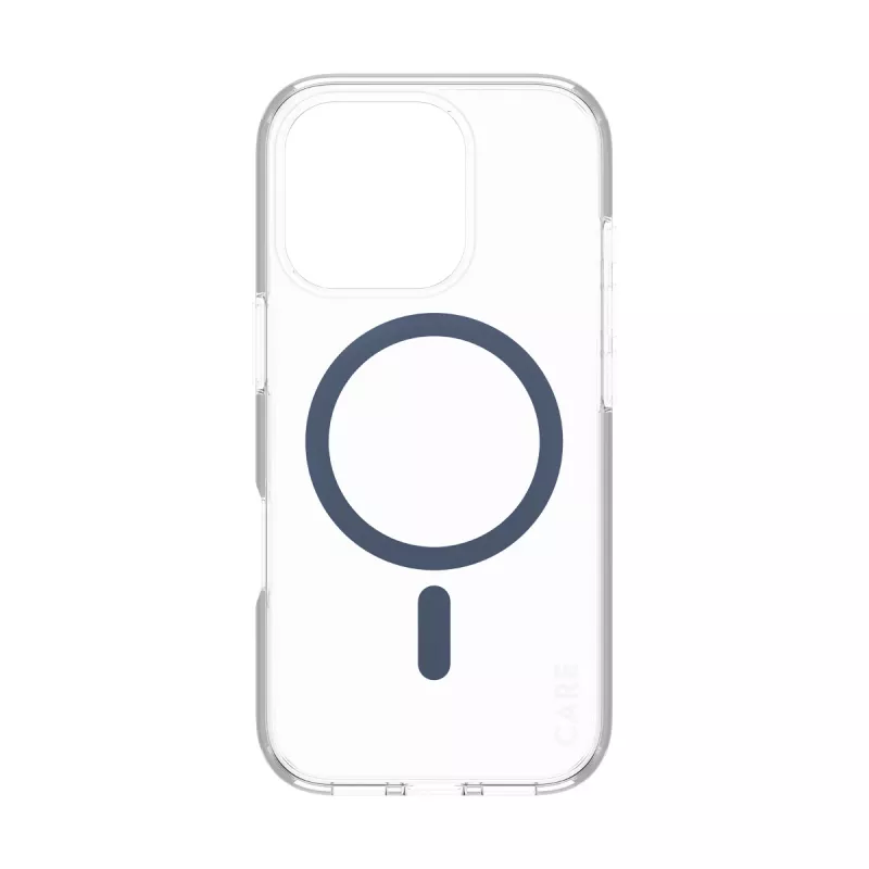 PanzerGlass CARE by Flagship dėklas Transparent Urban Combat Blue MagSafe iPhone 16 Pro