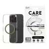 „PanzerGlass CARE™ by ® Urban Combat“ dėklas permatomas su žalia „MagSafe“ „iPhone 16 Pro“