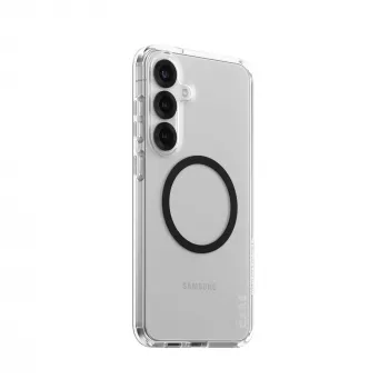 PanzerGlass CARE™ by ® Urban Combat dėklas permatomas su juodais akcentais Qi suderinamas Samsung Galaxy S25+
