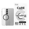 PanzerGlass CARE™ by ® Urban Combat dėklas permatomas su juodais akcentais Qi suderinamas Samsung Galaxy S25+