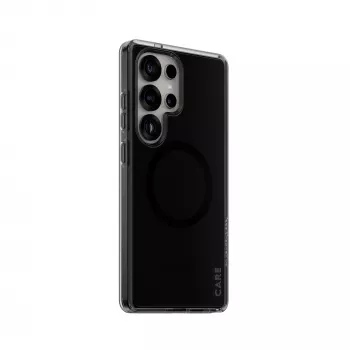 PanzerGlass CARE™ by ® Urban Combat Case Smokey w. Juoda Qi Suderinama Samsung Galaxy S25 Ultra