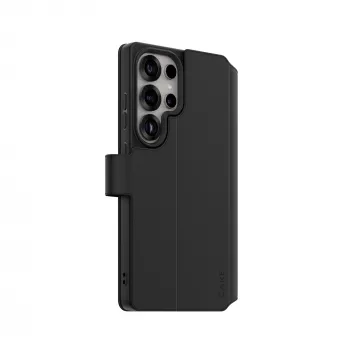 Piniginės tipo dėklas PanzerGlass Samsung Galaxy S25 Ultra permatomas su atrama