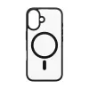 PanzerGlass ® HardCase skaidrus su juodu MagSafe rėmeliu, skirtas iPhone 16