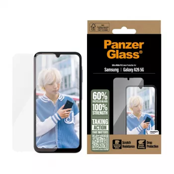 PanzerGlass® Ekrano apsauga Samsung Galaxy A26 5G | Ultra-Wide Fit