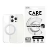 PanzerGlass CARE™ by ® Dėklas permatomas su sidabriniu stoveliu ir MagSafe iPhone 15 Pro