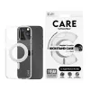 PanzerGlass CARE™ by ® Dėklas permatomas su sidabriniu stoveliu ir MagSafe, skirtas iPhone 15 Pro Max