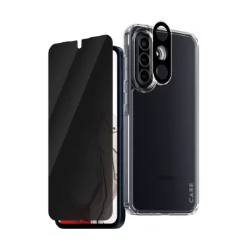 PanzerGlass ® | CARE by ® Flagship 3-in-1 Privatumo Rinkinys Samsung Galaxy A36 5G