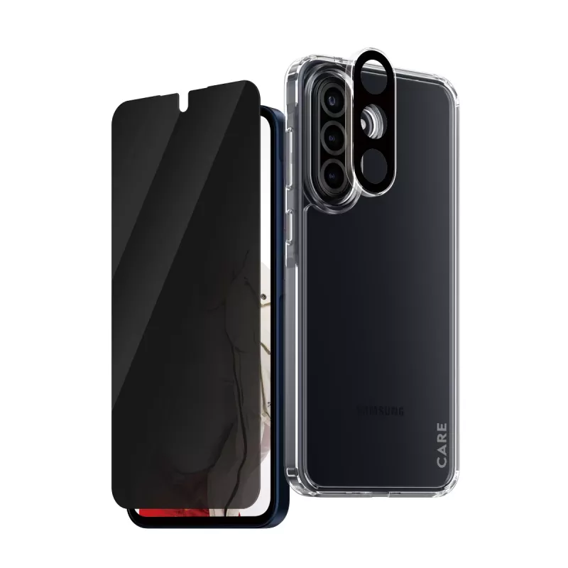 PanzerGlass ® | CARE by ® Flagship 3-in-1 Privatumo Rinkinys Samsung Galaxy A36 5G