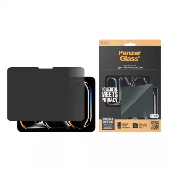 PanzerGlass ® Privatumo ekrano apsauga ® iPad Pro 11'' (2024-2025) | Itin platus pritaikymas