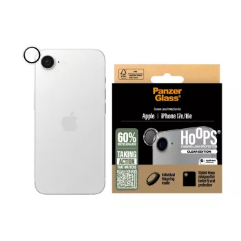 PanzerGlass ® Hoops® fotoaparato objektyvo apsauga permatoma iPhone 17e | 16e