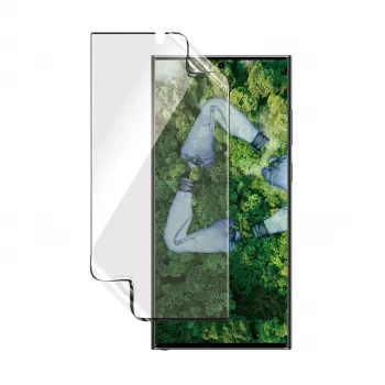 PanzerGlass ® ECO MATRIX ekrano apsauginė plėvelė Samsung Galaxy S23 Ultra | Itin platus pritaikymas su išlygiavimo rinkiniu