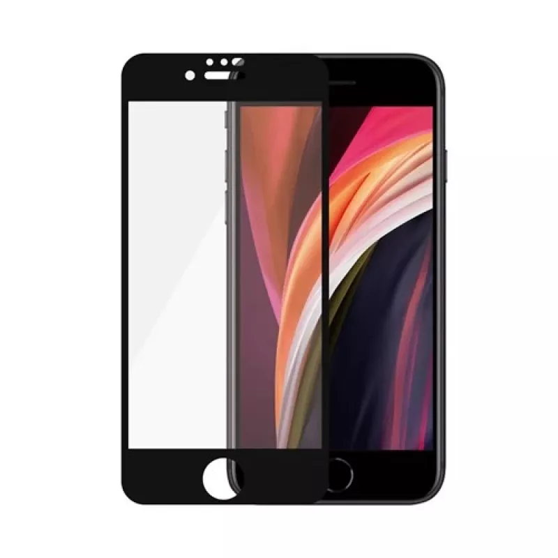 PanzerGlass ® Stiklo apsauga iPhone SE (2020/2022) | 8 | 7 | 6 | 6s | Kraštas iki krašto | DIDMENINĖ