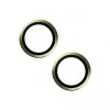 PanzerGlass ® Hoops® Fotoaparato objektyvo apsauga, geltona, iPhone 15 | 15 Plus