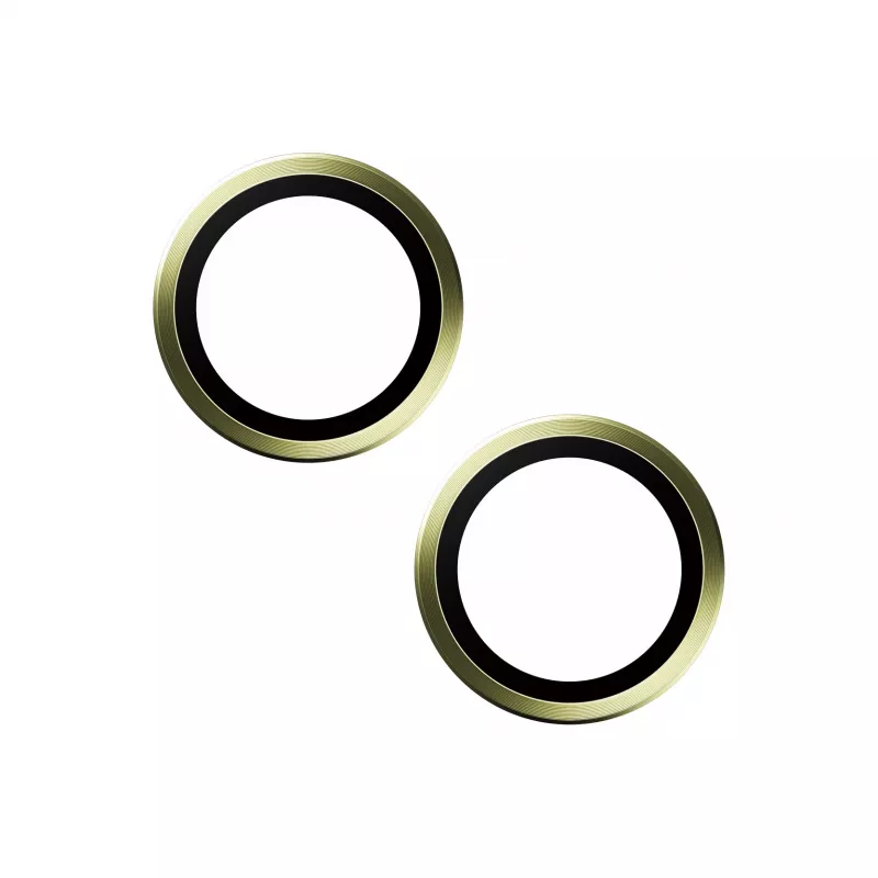 PanzerGlass ® Hoops® Fotoaparato objektyvo apsauga, geltona, iPhone 15 | 15 Plus