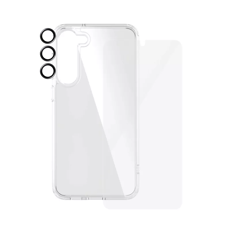 PanzerGlass ® 3-in-1 Bundle Samsung Galaxy S24+ | Ultra-Wide Fit w. EasyAligner
