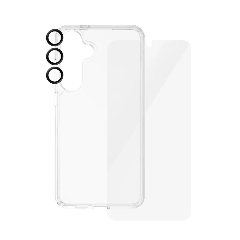 PanzerGlass ® 3-in-1 Bundle Samsung Galaxy S24+ | Ultra-Wide Fit w. EasyAligner