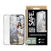 PanzerGlass SAFE. by ® ekrano apsauga su juodu rėmeliu, skirta iPhone 16 Plus | 15 Plus | itin plati pritaikymo sritis