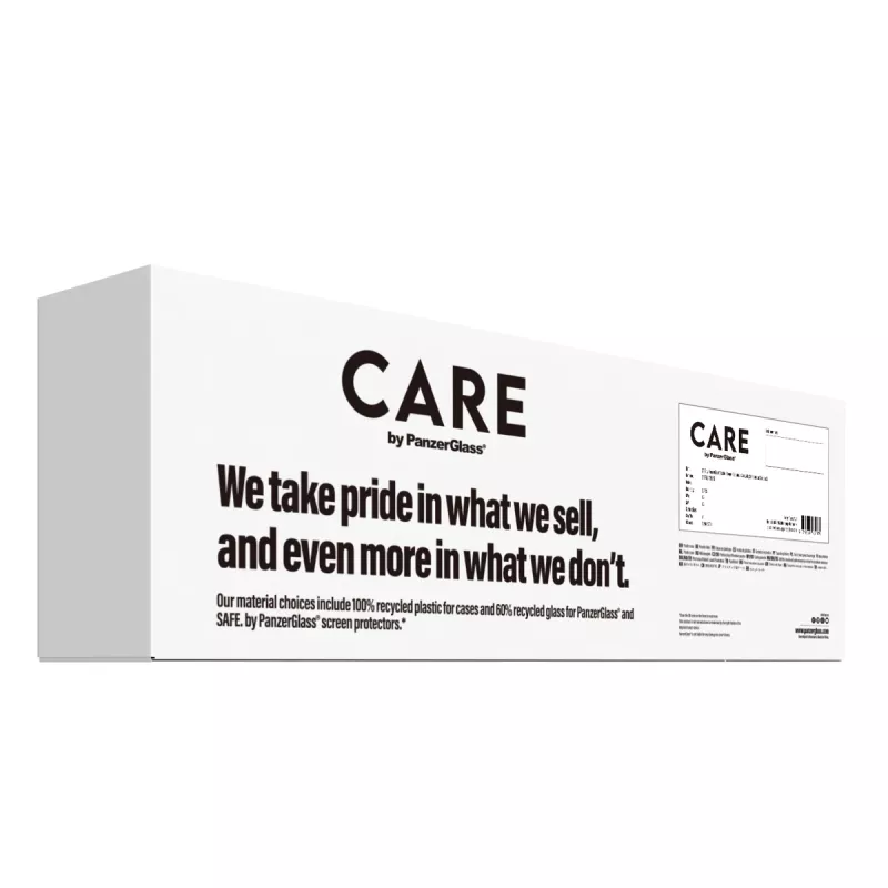 PanzerGlass CARE™ by ® Samba Case Black w. Qi Compatible iPhone 17e | 16e