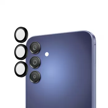 PanzerGlass ® Hoops® Kameros objektyvo apsauga, juoda, Samsung Galaxy A16 | A16 5G