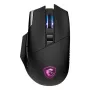 MSI S12-4301370-CLA pelė Žaidimams Dešiniarankiams Radijo dažnio belaidis + Bluetooth + USB A tipo Optinė 26000 DPI