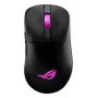 ASUS ROG Keris II Origin BLK pelė Žaidimų Dešiniarankiams RF belaidė + Bluetooth + USB Type-A Optinė 42000 DPI