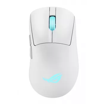 ASUS ROG Keris II Origin WHT pelė Žaidimų Dešiniarankiams RF belaidė + Bluetooth + USB Type-A Optinis 42000 DPI