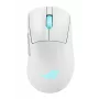 ASUS ROG Keris II Origin WHT pelė Žaidimų Dešiniarankiams RF belaidė + Bluetooth + USB Type-A Optinis 42000 DPI