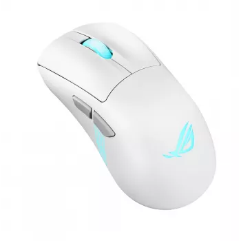 ASUS ROG Keris II Origin WHT pelė Žaidimų Dešiniarankiams RF belaidė + Bluetooth + USB Type-A Optinis 42000 DPI