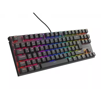 GENESIS NKG-1886 klaviatūra, skirta žaidimams, USB, QWERTZ, vokiečių k., juoda