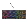 GENESIS NKG-1886 klaviatūra, skirta žaidimams, USB, QWERTZ, vokiečių k., juoda
