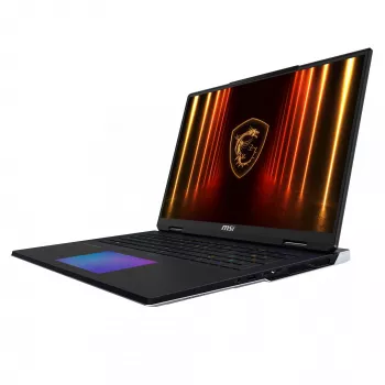 Nešiojamas kompiuteris MSI Titan 18 HX AI A2XWIG-073, Intel Core Ultra 9 285HX, 45,7 cm (18 colių) UHD+, 64 GB DDR5-SDRAM, 6 TB SSD, NVIDIA GeForce RTX 5080, Wi-Fi 7 (802.11be), Windows 11 Pro, juodas