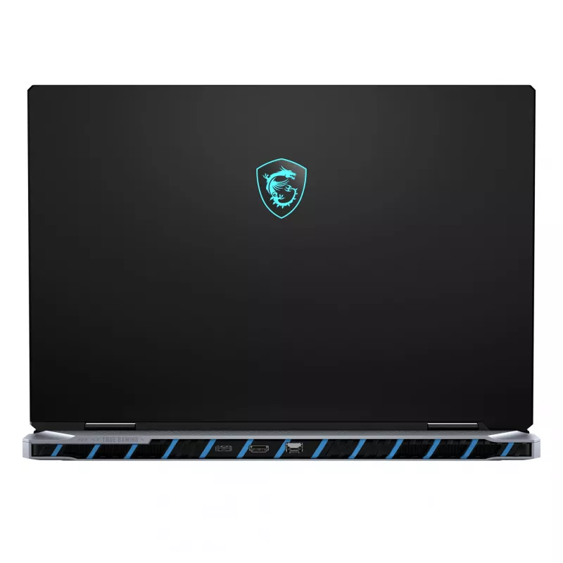 Nešiojamas kompiuteris MSI Titan 18 HX AI A2XWIG-073, Intel Core Ultra 9 285HX, 45,7 cm (18 colių) UHD+, 64 GB DDR5-SDRAM, 6 TB SSD, NVIDIA GeForce RTX 5080, Wi-Fi 7 (802.11be), Windows 11 Pro, juodas