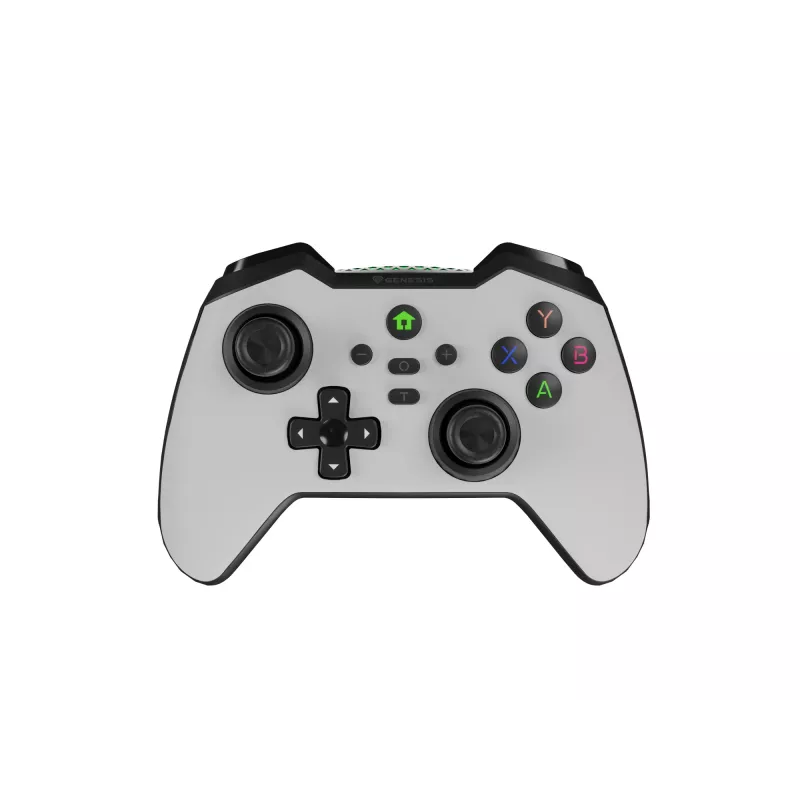 GENESIS Mangan 400 Baltas Bluetooth žaidimų pultelis Analoginis / Skaitmeninis Android, MAC, Nintendo Switch, PC, iOS