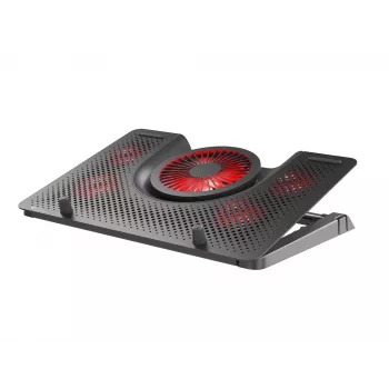 GENESIS Oxid 550 nešiojamojo kompiuterio aušinimo padėklas 43,9 cm (17,3 col.) 2800 aps./min. juodas