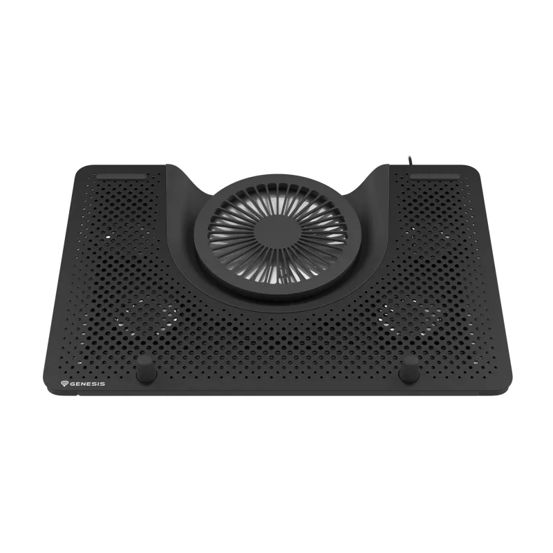 GENESIS Oxid 550 nešiojamojo kompiuterio aušinimo padėklas 43,9 cm (17,3 col.) 2800 aps./min. juodas