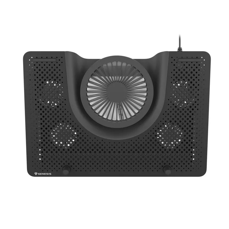 GENESIS Oxid 550 nešiojamojo kompiuterio aušinimo padėklas 43,9 cm (17,3 col.) 2800 aps./min. juodas