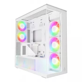 ARCTIC Xtender VG (White) Premium E-ATX PC Case su vertikaliu GPU montavimu