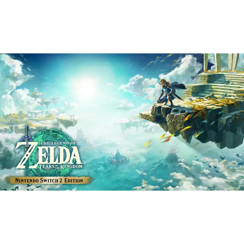Nintendo The Legend of Zelda: Tears of the Kingdom Nintendo Switch 2 Edition vokiečių, olandų, anglų, ispanų, prancūzų, italų, japonų, korėjiečių, rusų kalbomis Nintendo Switch 2
