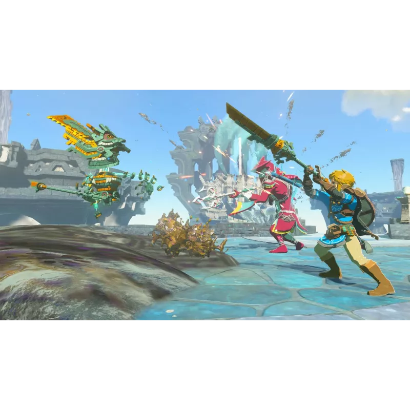 Nintendo The Legend of Zelda: Tears of the Kingdom Nintendo Switch 2 Edition vokiečių, olandų, anglų, ispanų, prancūzų, italų, japonų, korėjiečių, rusų kalbomis Nintendo Switch 2